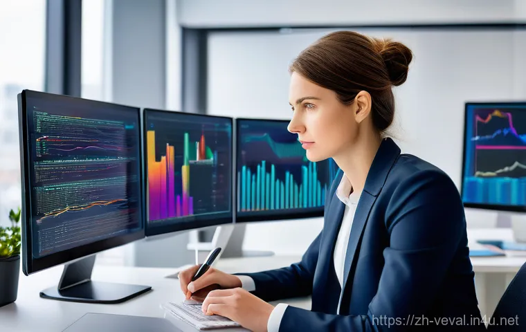기업가치평가사 인사 평가 - **Prompt:** A young, intelligent female corporate valuation specialist in her late 20s or early 30s,...