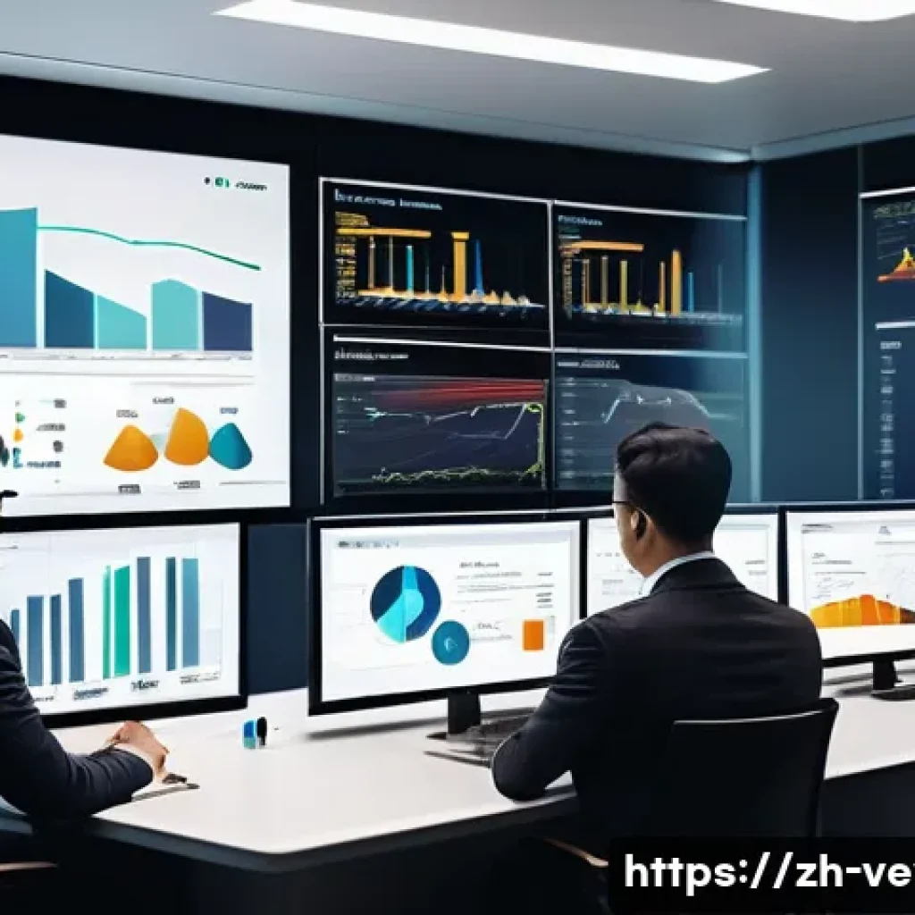 기업가치평가사 회계 처리 방법 - A modern corporate office scene showing a team of diverse financial analysts and accountants intense...
