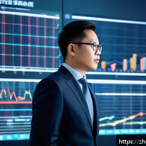 기업가치평가사 고급 가치 평가 기법 - A sophisticated business analyst in a modern office setting, surrounded by multiple transparent digi...